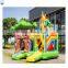 Factory Inflatable PVC Tarpaulin 5,4 x 5,9 x 4,1 m Fairytale Dryad Combo Bouncer Jumper House for Kids