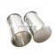 Stainless Steel 6"x12" tri clamp closed spool round collection tank  bottom base for closed loop extractor