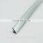 T shape Soft silver metal PVC protective flexible plastic strip