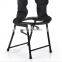 Hospital Bathroom Folding Steel Toilet Chair Commode Chair For Elderly