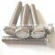 inox 304 316 m18x1.25 stainless steel bolt with hex head