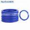 Hydraulic Jack Seal Blue Polyurethane U Cup UN UNS Seals Piston Rod Hydraulic Cylinder Oil Seals