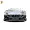 Accessories part auto carbon fiber rear diffuser front lip side skirt for maserati granturismo CSS body kit