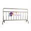Hot galvanized temporary mobile portable road safety crowd control barrier fence low price