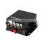 Desktop 1 Pair Single Mode Single Fiber 4 Channel Video To Fiber Converter high quality