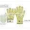 2-layer aramid 500 degree grill high temperature and heat resistant cotton 31 cm cut gloves