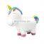 cartoon white mini atm kids unicorn porcelain ceramic money box coin piggy bank for coins