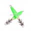 New Arrival 10cm/15g Sea Fishing Lure wood Shrimp Squid Octopus Soft Baits Lures High quality squid hook squid jigs
