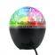 Crystal Magic Ball Light Remote Control USB 5V 9W 16-Color colored Recharge LED Stage Lights
