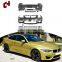 CH New Design Pp Plastic Grilles Spoiler Led Turn Signal Car Body Kit Whole Bodykit For BMW E90 3 Series 2005 - 2012