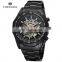 Forsining 340 Luxury Formal Men Automatic Mechanical Watches Chain 24mm Watch Strap Stainless Steel 2019 Men's Analog 1pcs 140g