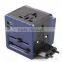 World Travel Adapter with Dual USB Charging Ports