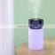 H2o Spray Mist Maker Double Wet Fogger Aroma Diffuser Essential Oil Car Air Humidifier Mini Ultrasonic 300ML LED Light Usb OEM