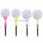 Golf Accessories Golfer Training Aids 3 pcs/lot Portable Golf Ball Holder Nails Tees Adjustable Height 80 mm PE Golf Tees