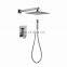 LIRLEE luxury bathroom rain faucet shower set