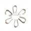 stainless steel 304 and 316 Marine Grade Wire Rope Thimbles Rigging Hardware Wire Rope Fitting