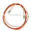LC UPC to LC UPC Duplex 2.0mm LSZH OM5 Multimode Wideband Fiber Optic Patch cord Cable  Outdoor
