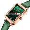 Curren / 9082 luxury brand new ladies watch leather fashion casual quartz ladies watch Reloj verde para mujer