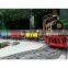 Amusement park train tracks set track electric train
