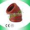 SAM UK brown pipe fitting double thread pipe nipple