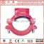 FM UL Pipe Accessories Mechanical reducing lateral Tee Threaded dimension