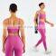 Multi Color Sport Bra Set Exercise Outfits Women Sets 2 Pieces High Support Yoga Pants