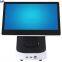 All in One 15.6 Inch Windows Capacitive Touch Dual Screen Billing Machine POS with 11.6 Inch Customer Display