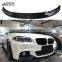 F10 M-Tech M Sport MP style Carbon Fiber Front Lip Front Bumper  Lip For BMW 5 Series F10 F18 M-TECH