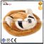 Hot Sale Wholesale Custom High Quality Plush Pet Toys Cloth Frisbee