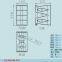 HYJ0216B-PU1 Best Price   Mid Horn Parts Wave Guide Horn for Line Array Speaker J8