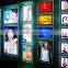 shopping mall indoor super slim acrylic crystal light box LED sign