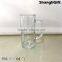 12oz Glass Beer Cup 360ml Ribbed Glass With Handle