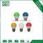 led night light blue green white yellow B22/E27 base lamp