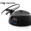 Flying Alarm Clock UFO Propeller Helicopter Backlight Digital Alarm Clock