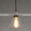 new arrival 40W 110V acrylic shade pendant light