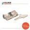 European Dimple Keyed 6 pin Euro Profile Brass Cylinder Lock