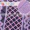wholesale cheap softextile purple 3D african guipure lace fabric for dress making