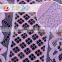 wholesale cheap purple dress making 3D guipure lace fabric for wedding dress
