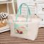 Imported China goods printed canvas folding shopping bag OEM factory lightweight tote bag