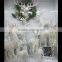 Latest China best popular white flocking deer for christmas decoration , shopping decorations