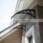 5mm Hollow PC Door awning/D80xW100cm/ Polycarbonate door canopy/PC window awning/plastic door awning/front door canopy