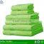 2015 China supplier 100% cotton 6 pieces bath hotel towel sets