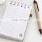 Notepad with plastic pen