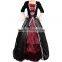 Made In China Fashion Halloween Party Dresses Long Victorian Lolita Gothic Punk Dress Wholesale