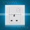 3-pin wall electrical switch socket