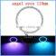 Hot selling DC12v Epistar chips 5050 smd White PCB 110mm full circle angel eyes rgb led light