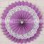 China Factory Direct Price Paper Fan Party Hall Decoration