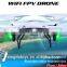 New Arriving!L6039W 2.4G 4CH 6 Axis Gyro RC Wifi Drone Explorers 3D Fly Aircraft HD Camera FPV Quadcopter With Light