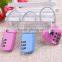 2015 New Products Combination Cable Safety lock For Digital Lock