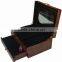 handmade custom mirrored jewelry box with latch